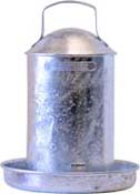 Galvanised Drinker - 4.5 litres  