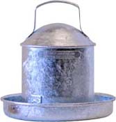 Galvanised Drinker - 2.5 litres  
