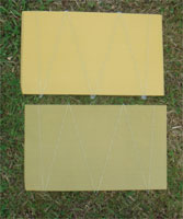 Deep Wax Foundation to fit National frames - wired 10 sheets